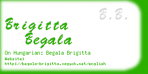 brigitta begala business card